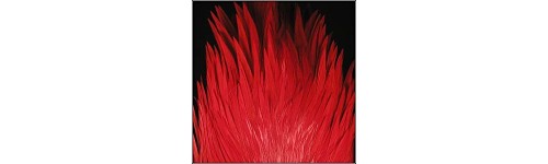 PLUME SELLE COQ TEINT