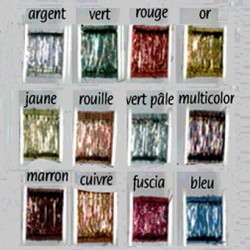 TINSEL PLAT MULTICOLOR 14/16