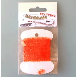 CHENILLE CHRYSTAL ORANGE LIGHT