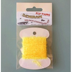 CHENILLE CHRYSTAL JAUNE