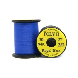 UNI - THREAD 2/0 POLY II BLEU ROYAL