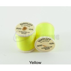 FIL DANVILLE'S 6/0 WAXED 200 Yds YELLOW