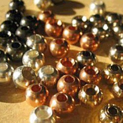 BILLE TUNGSTENE DORE A FACETTES 4,5mm 