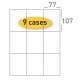CASIER 335 x 245 x 50 mm