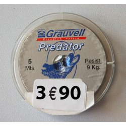CABLE ACIER BROCHET PREDATOR 5 METRES