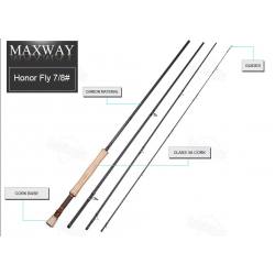 SeaKnight &ndash; canne &agrave; p&ecirc;che &agrave; mouche MAXWAY 10'  HONOR 7/8  