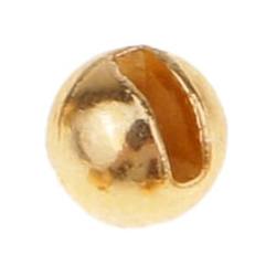 BILLE TUNGSTENE FENDUE OR X 10 DE 3 mm
